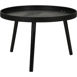 HOMESTYLING Odkládací stolek sada 2 ks borovice černá KO-KR8200300