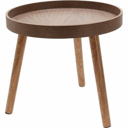 HOMESTYLING Odkládací stolek sada 2 ks borovice tmavě hnědá KO-KR8200310