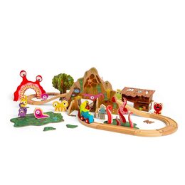 Bigjigs Rail Dřevěná vláčkodráha Příšerky