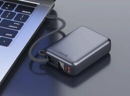 Powerbanka 20000mAh 45W silv. SWISSTEN