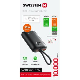VOLTBOX 35W Powerbanka 10000mAh SWISSTEN