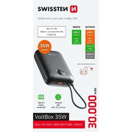 VOLTBOX 35W Powerbanka 30000mAh SWISSTEN