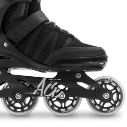 Spokey ACE Fitness kolečkové brusle, černé, vel. 40