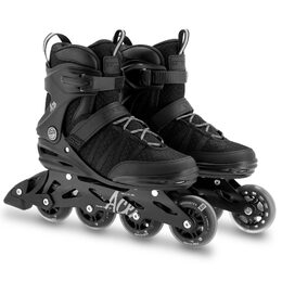 Spokey ACE Fitness kolečkové brusle, černé, vel. 40
