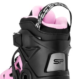 Spokey FREESPO JUNIOR Dětské kolečkové brusle, růžové, vel. 27-30
