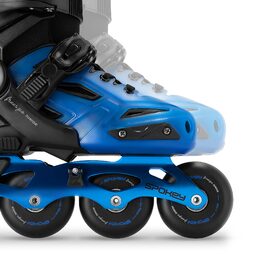 Spokey FREESPO JUNIOR Dětské kolečkové brusle, modré, vel. 27-30