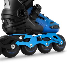Spokey FREESPO JUNIOR Dětské kolečkové brusle, modré, vel. 27-30