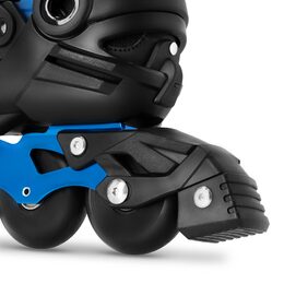 Spokey FREESPO JUNIOR Dětské kolečkové brusle, modré, vel. 35-38