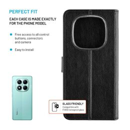 Pouzdro kniha Redmi Note 14 Pro 5G FIXED