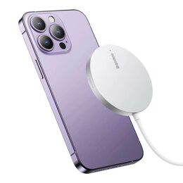 Bezdrátová nabíječka do sítě Baseus Simple Mini3 15W USB-C bílá