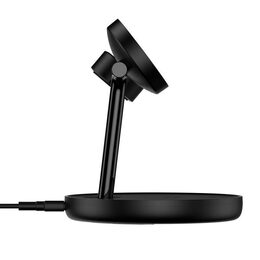 Bezdrátový nabíjecí stojánek Baseus Simple Swan 3in1 20W USB-C černý