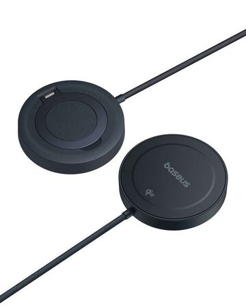 Bezdrátová nabíjecí magnetická podložka Baseus Simple Mini4 Qi2 15W černá
