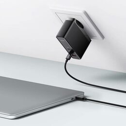 Rychlonabíječka do sítě Baseus GaN5 Pro 140W  2x USB-C, 1x USB černá