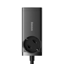 Rychlonabíječka do sítě Baseus GaN3 Pro, 2x USB-C, 2x USB + AC 65W černá