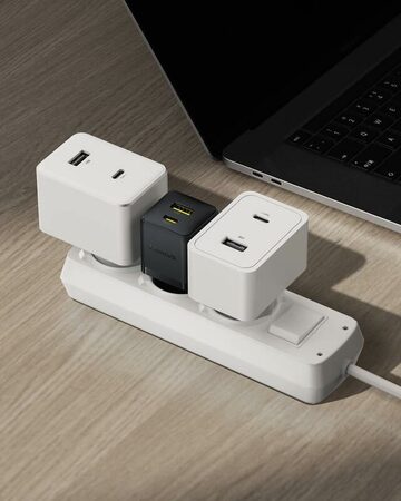 Rychlonabíječka do sítě Baseus Palm 20W 1xUSB 1xUSB-C PD QC 3.0 černá