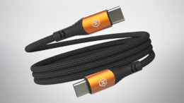 Kabel Hammer USB-C/USB-C 100W 1m černý