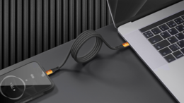 Kabel Hammer USB-C/USB-C 100W 1m černý