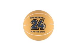 Míček extrémně skákací basketbalový pěna 6cm 4 barev 24ks v boxu