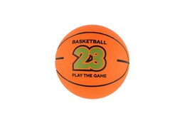 Míček extrémně skákací basketbalový pěna 6cm 4 barev 24ks v boxu