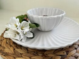 HIT Jídelní sada talířů porcelánová PEARL 18 ks bílá HT-24327901