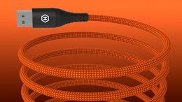 Kabel Hammer USB/USB-C 65W 1m oranžový