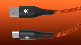 Kabel Hammer USB/USB-C 65W 1m oranžový