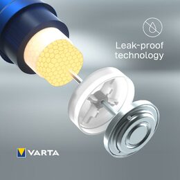 LR6 2BP AA Longlife Power VARTA