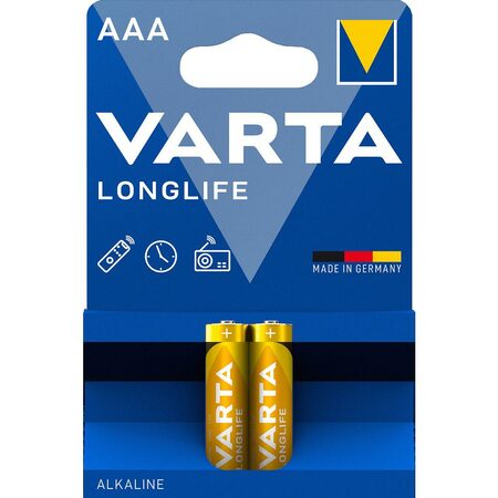 LR03 2BP AAA Longlife Alk VARTA