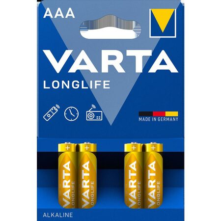 LR03 4BP AAA Longlife Alk VARTA