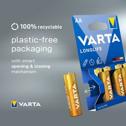 LR6 2BP AA Longlife Alk VARTA