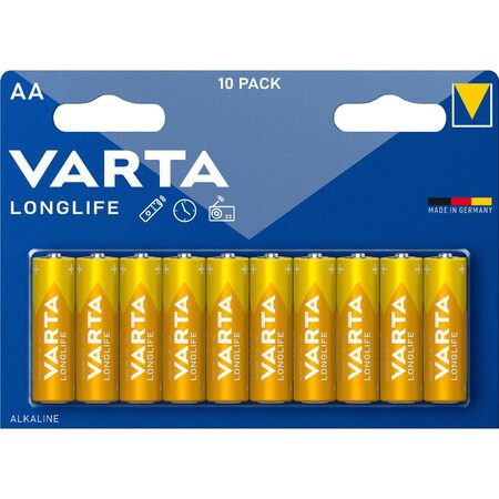 LR6 10BP AA Longlife Alk VARTA