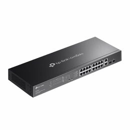 Switch TP-Link ES220GMP 2x GLan, 16x GLan s PoE+, 2x SPF combo, 250W, 19", Omáda SDN