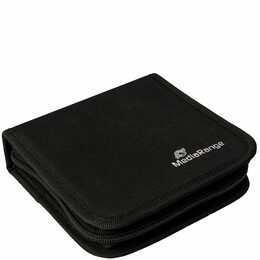 Pouzdro na 24 CD/DVD zapínací, černé