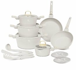 BERLINGERHAUS Sada nádobí s titanovým povrchem 15 ks Sahara Collection BH-8081