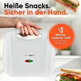 Clatronic ST 3813 WH sendvičovač 4xtrojúhelník