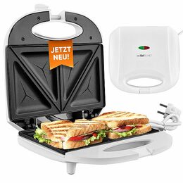 Clatronic ST 3813 WH sendvičovač 4xtrojúhelník