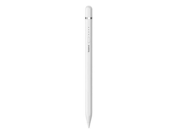 Stylus Baseus Smooth Writing 2 s kabelovým nabíjením lightning bílý