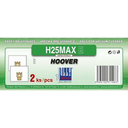 MAX H 25 E SÁČKY HOOVER 2KS EKON. JOLLY