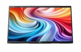 Monitor Acer PD163Qbmiuux 15.6",LED podsvícení, IPS panel, 8ms, 1000: 1, 250cd/m2, 1920 × 1080 Full HD, - černý