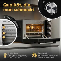 ProfiCook MBG 1277 trouba multi 4v1,30L,pizza kámen