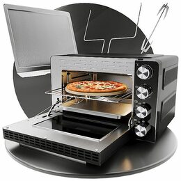 ProfiCook MBG 1277 trouba multi 4v1,30L,pizza kámen