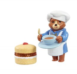 Rainbow Paddington a dobroty k čaji