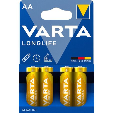LR6 4BP AA Longlife Alk VARTA