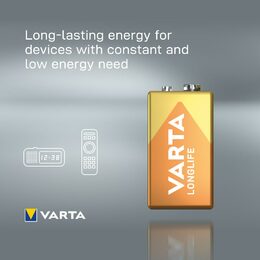 6LF22 1BP 9V Longlife Alk VARTA