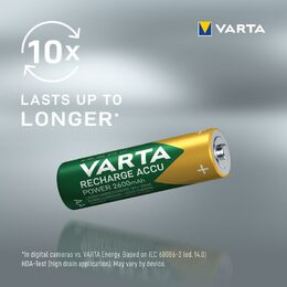 HR6 2BP AA NiMH 2600mAh VARTA