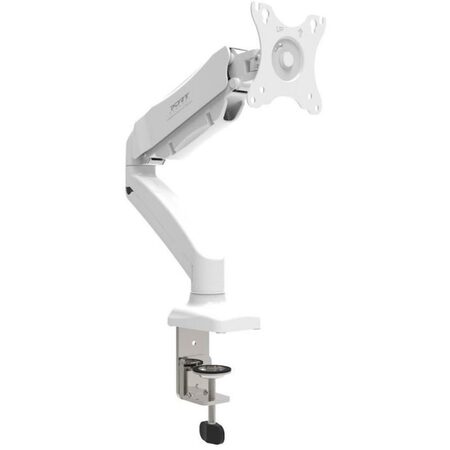 VESA monitor holder 1 arm white PORT