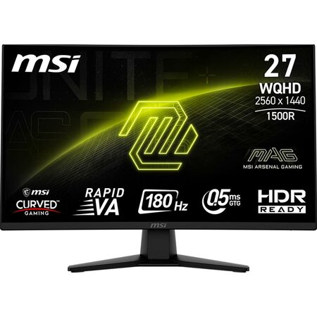 MAG 274CQF 27 curved 180Hz 0,5ms MSI