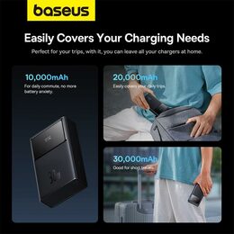 Powerbanka Baseus Star-Lord 10000mAh, 30W černá