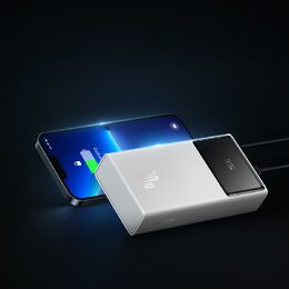 Powerbanka Baseus Star-Lord 10000mAh, 30W bílá