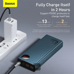 Powerbanka Baseus Adaman Metal 20000mAh, 65W modrá